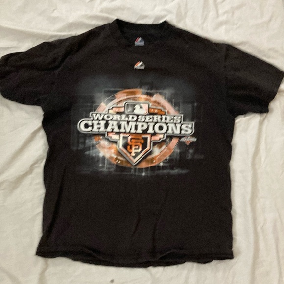 2012 San Francisco Giants World Series Champions Men’s Medium T-Shirt - Picture 1 of 5
